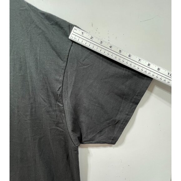 Delta Pro Weight - Men's Adult Short  Sleeves T-Shirt - Graphic Tee - Black -XXL - Picture 5 of 12